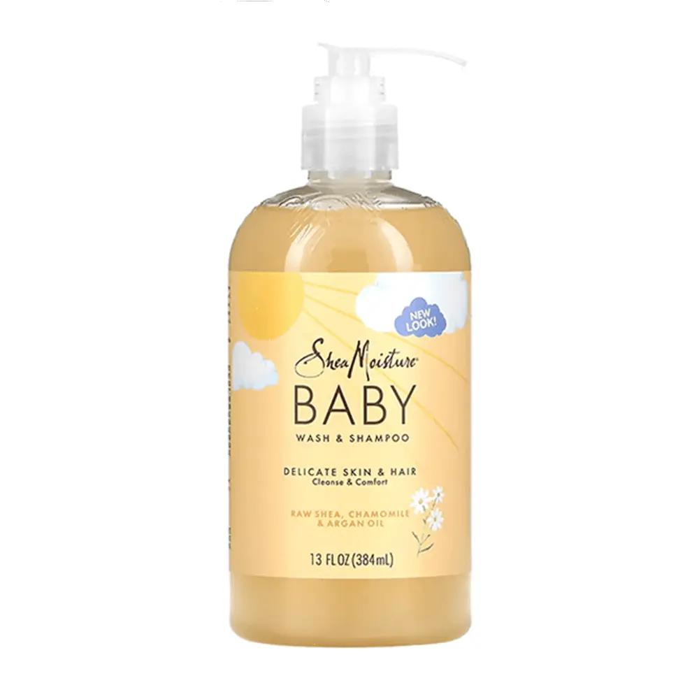 SheaMoisture, Baby Wash & Shampoo, With Frankincense & Myrrh, 13 fl oz (384 ml)