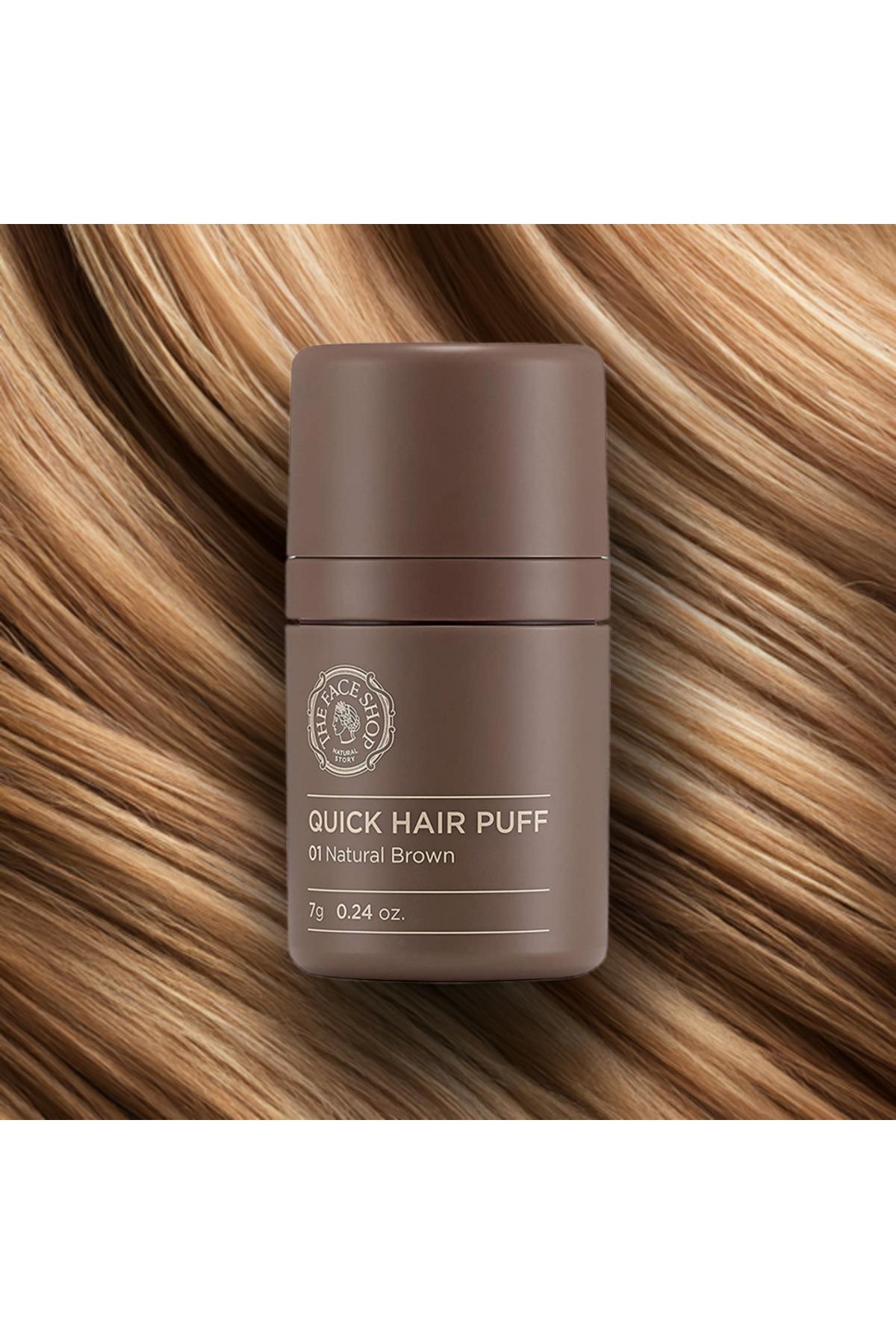 Quick Hair Puff 02 Dark Brown