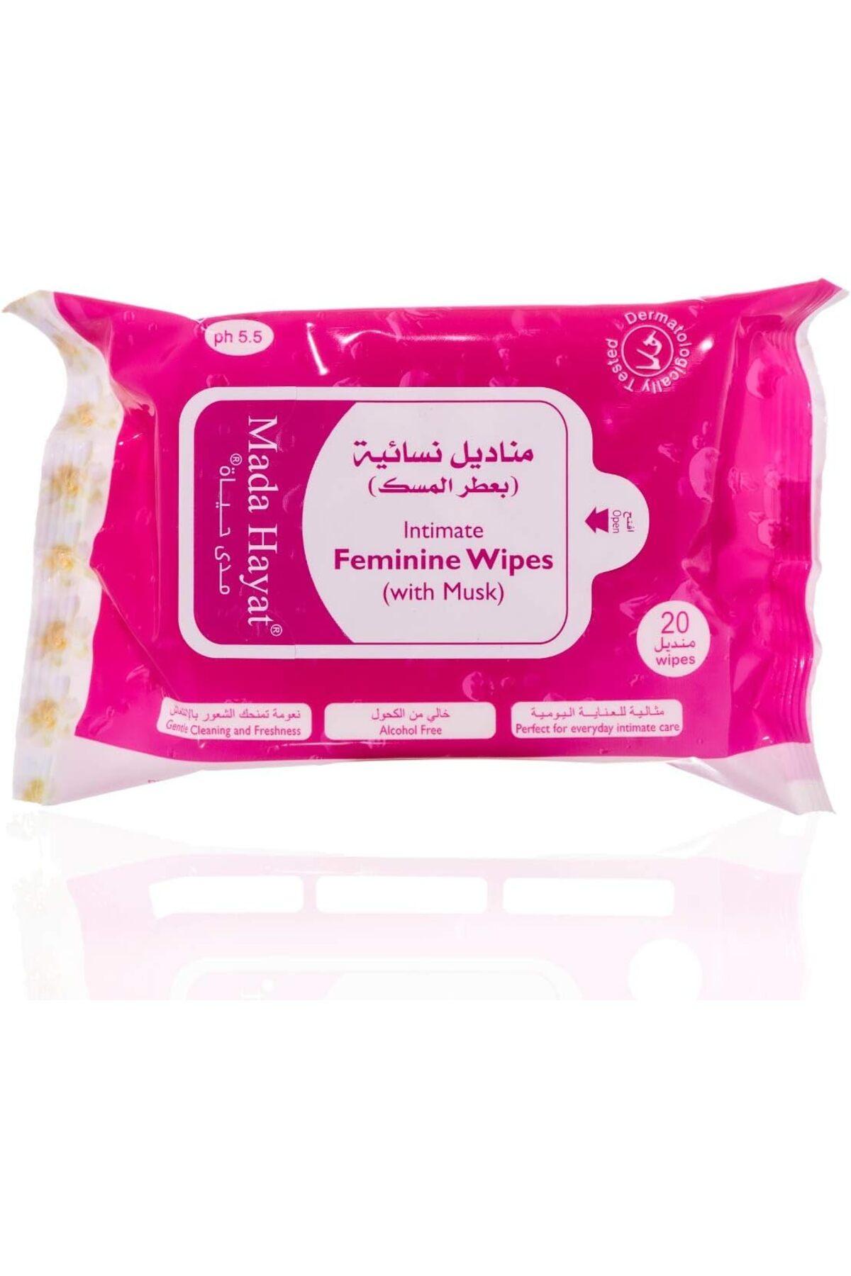 مناديل نسائية بعطر المسك مدى حياة 20 PC