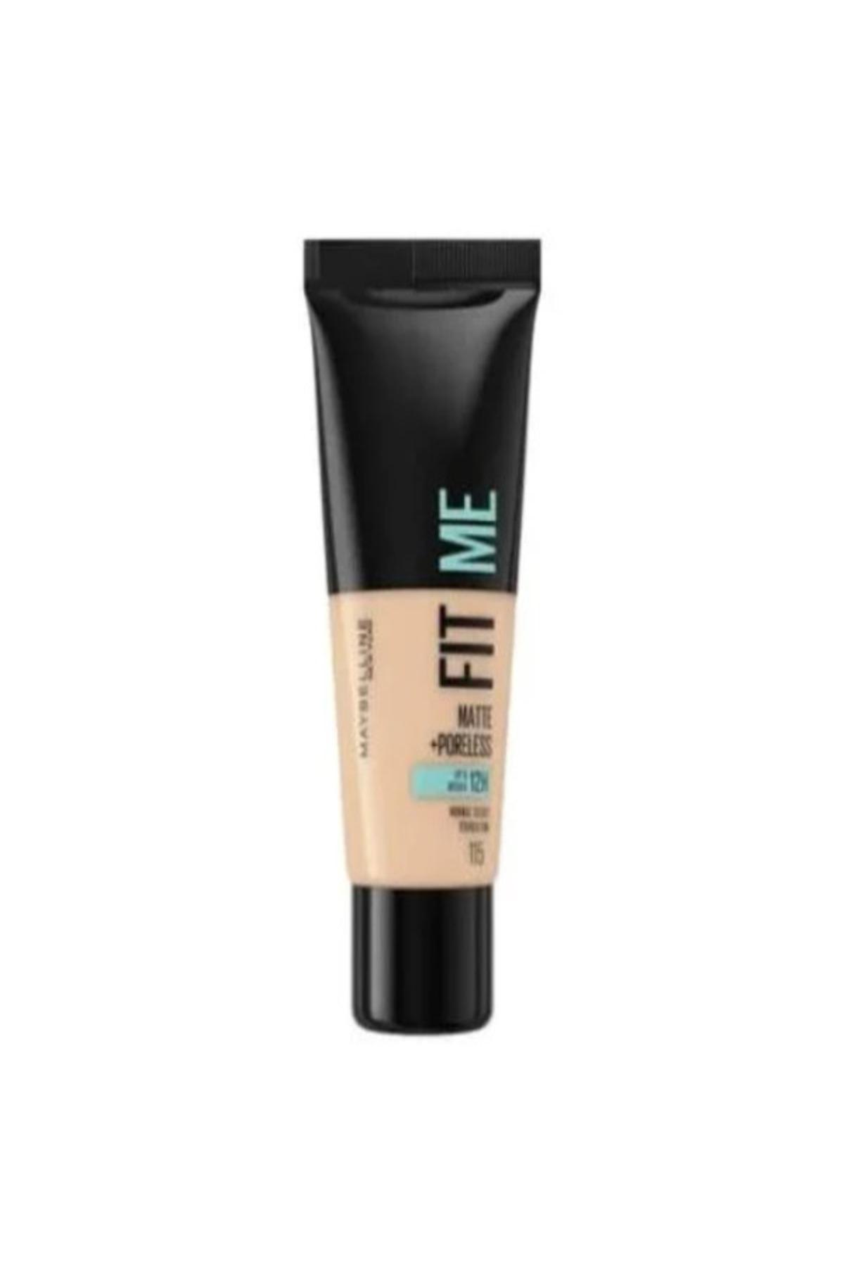 Fit Me Matte Plus Poreless Ivory 115 Liquid Foundation - 30ml
