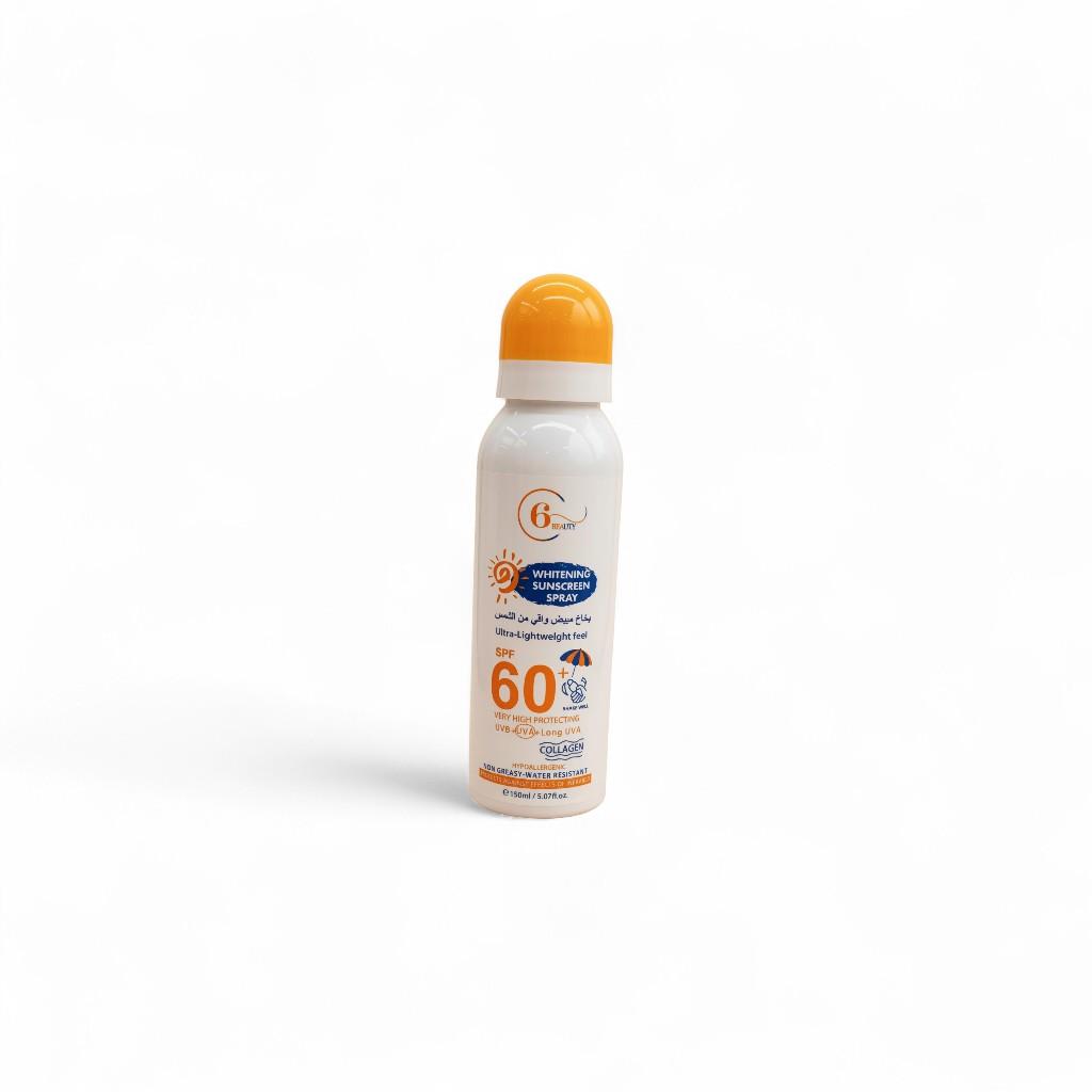 6بيوتي - بخاخ مبيض واقي شمس SPF60+